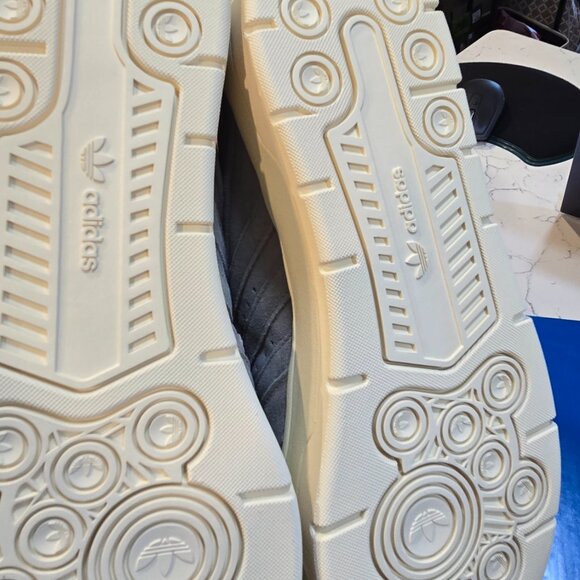 Adidas Originals Rivalry Platform Gray Mule Shoes Nubuck Leather Size 9 NEW - Picture 8 of 9